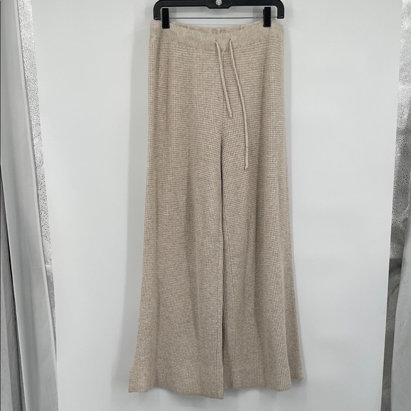 aerie Pants - Aerie Cream Wide Leg Pants